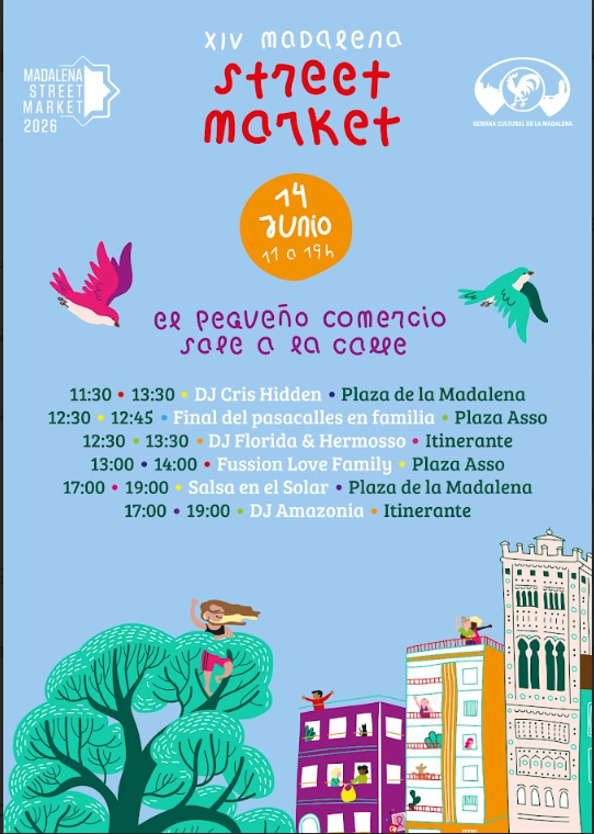 El XI Madalena Street Market llega cargado de ganas de disfrutar y compartir las calles del barrio, con una muestra firme de apoyo al pequeño comercio, de proximidad y la artesanía local.